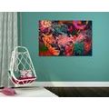 CANVAS PRINT ABSTRACT FLOWERS - ABSTRACT PICTURES - PICTURES