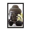 POSTER WELLNESS STILL LIFE WITH BUDDHA - FENG SHUI - POSTERS