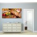 CANVAS PRINT JUICY BEEF STEAK - PICTURES OF FOOD AND DRINKS{% if product.category.pathNames[0] != product.category.name %} - PICTURES{% endif %}