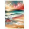 OBRAZ MOŘE PŘI ZÁPADU SLUNCE - OBRAZY MOŘE A PLÁŽ - OBRAZY
