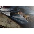 WANDBILD TIERISCHER GANGSTER SCHIMPANSE - BILDER - 🔥 TOTALAUSVERKAUF