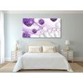 CANVAS PRINT FLOWERS WITH ABSTRACT ELEMENTS - ABSTRACT PICTURES{% if product.category.pathNames[0] != product.category.name %} - PICTURES{% endif %}