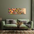 OBRAZ BAREVNÉ OVOCE V POHYBU - PICTURES OF FOOD AND DRINKS - PICTURES