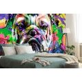 SELBSTKLEBENDE TAPETE POP-ART-BULLDOGGE - SELBSTKLEBENDE TAPETEN - TAPETEN