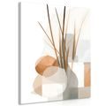 CANVAS PRINT ABSTRACT STILL LIFE - PICTURES OF VASES - PICTURES