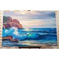 QUADRO MATTINATA AL MARE - QUADRI DI NATURA E PAESAGGIO - QUADRI