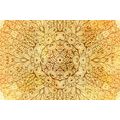 QUADRO MANDALA ETNICO DORATO - QUADRI FENG SHUI - QUADRI