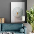 KÉP MODERN KÖR SZIVÁRVÁNNYAL MID-CENTURY - ABSZTRAKT KÉPEK - KÉPEK