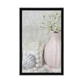 PLAKAT LUKSUSOWE SHABBY CHIC ZACISZE - VINTAGE I RETRO - PLAKATY