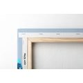 CANVAS PRINT FLYING PATTERNS - ABSTRACT PICTURES - PICTURES