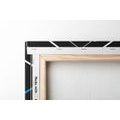 WANDBILD FUTURISTISCHE GEOMETRIE - ABSTRAKTE BILDER - BILDER