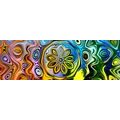 CANVAS PRINT CREATIVE COLORFUL ART - ABSTRACT PICTURES - PICTURES