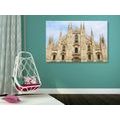 CANVAS PRINT CATHEDRAL IN MILAN - PICTURES OF CITIES - PICTURES