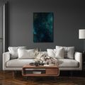 TABLEAU SUR TOILE – POUSSIÈRE D’ÉTOILES DANS L’OBSCURITÉ - IMAGES DE GALAXIE - TABLEAUX