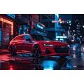 FOTO OP CANVAS RODE AUDI - RS6 LEGACY EDITION - SCHILDERIJEN - MEGA UITVERKOOP TOT 70% 🔥