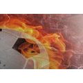 CANVAS PRINT SOCCER BALL - ABSTRACT PICTURES - PICTURES