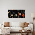 WANDBILD VINTAGE GITARRENMOTIV - MUSIKBILDER - BILDER