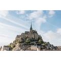 FOTOTAPETA ZAMEK MONT-SAINT-MICHEL - TAPETY MIASTA - TAPETY