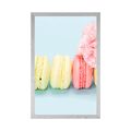 POSTER – DELIZIOSI MACARONS - CON MOTIVO CUCINA - POSTER