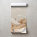 SAMOLEPÍCÍ FOTOTAPETA PASTELOVÉ BALÓNKY NAD KRAJINOU - DĚTSKÉ TAPETY - TAPETY