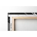 QUADRO GEOMETRIE ASTRATTE CON UN DESIGN IN BIANCO E NERO - QUADRI BIANCO E NERO - QUADRI