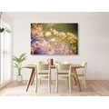 CANVAS PRINT FLORAL STILL LIFE - PICTURES OF NATURE AND LANDSCAPE - PICTURES