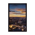 POSTER AERIAL VIEW OF TOWER BRIDGE - CITIES - POSTERS