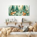 OBRAZ LIŠKY A MOTÝLI V PŘÍRODĚ - CHILDREN'S PICTURES OF ANIMALS - PICTURES