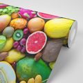 WALL MURAL TROPICAL FRUIT - WALLPAPERS FOOD AND DRINKS - WALLPAPERS