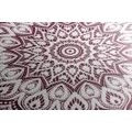 WANDBILD MANDALA DER HARMONIE AUF ROSA HINTERGRUND - BILDER MIT FENG SHUI-MOTIVEN - BILDER