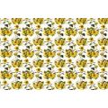 PAPIER PEINT AUTOCOLLANT TOURNESOLS SUR FOND BLANC - PAPIERS PEINTS AUTOCOLLANTS - PAPIER PEINT