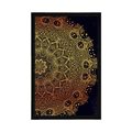 POSTER GOLDEN ORIENTAL MANDALA - FENG SHUI - POSTERS