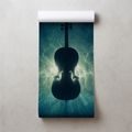 FOTOTAPETE CELLO IM KOSMISCHEN LICHT - MUSIK FOTOTAPETEN - TAPETEN