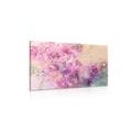 CANVAS PRINT PINK BRANCH OF FLOWERS - PICTURES FLOWERS - PICTURES