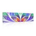 CANVAS PRINT COLORED GLASS ABSTRACTION - ABSTRACT PICTURES{% if product.category.pathNames[0] != product.category.name %} - PICTURES{% endif %}