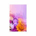 POSTER OIL PAINTING OF COLORFUL FLOWERS - FLOWERS - POSTERS