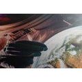 CANVAS PRINT COSMONAUT IN AN UNKNOWN ATMOSPHERE - PICTURES OF ASTRONAUT - PICTURES