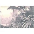 SAMOPRZYLEPNA TAPETA TROPIKALNE DRZEWA W STYLU VINTAGE - TAPETY SAMOPRZYLEPNE - TAPETY