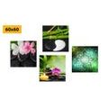 CANVAS PRINT SET WITH A TOUCH OF PEACE - SET OF PICTURES - PICTURES