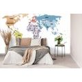 SELF ADHESIVE WALLPAPER ORIGINAL WORLD MAP - SELF-ADHESIVE WALLPAPERS - WALLPAPERS