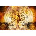 CANVAS PRINT MAGICAL TREE OF LIFE - PICTURES FENG SHUI - PICTURES