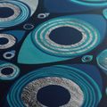 TABLEAU EN 5 PARTIES – YEUX ABSTRAITS BLEUS - TABLEAUX PAR THÈME - TABLEAUX