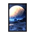 POSTER FANTASY LANDSCHAFT - UNIVERSUM UND STERNE - POSTER