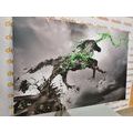 CANVAS PRINT HORSE IN A UNIQUE DESIGN - PICTURES OF ANIMALS - PICTURES