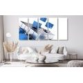 5-PIECE CANVAS PRINT STRATEGIC CUBE - STILL LIFE PICTURES - PICTURES