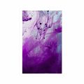 POSTER MAGICAL PURPLE ABSTRACTION - ABSTRACT AND PATTERNED - POSTERS