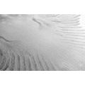 CANVAS PRINT BLACK AND WHITE WINGS WITH ABSTRACT ELEMENTS - BLACK AND WHITE PICTURES - PICTURES