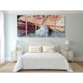5-PIECE CANVAS PRINT NOSTALGIC LEAVES - STILL LIFE PICTURES{% if product.category.pathNames[0] != product.category.name %} - PICTURES{% endif %}