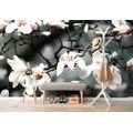 SELF ADHESIVE WALL MURAL AWAKENING MAGNOLIA - SELF-ADHESIVE WALLPAPERS - WALLPAPERS