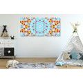 5-PIECE CANVAS PRINT INTERESTING MANDALA - PICTURES FENG SHUI{% if product.category.pathNames[0] != product.category.name %} - PICTURES{% endif %}